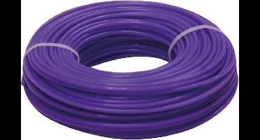 Toolland Trimmerdraad, nylon, paars, 3 mm, 50 m