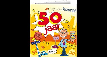 Wenskaarten - 50jr man cartoon
