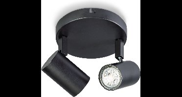 ETH The Common - Spot - GU10 - 2 Lichtbronnen - Zwart
