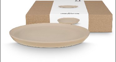 vtwonen - Dinerbord - Serveerbord - Licht Grijs - Keramiek - 27cm