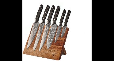 Blok Keukenmessen ERLING VANTAA - 7 stuks