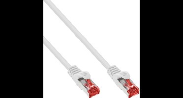 InLine® Patchkabel, S-STP/PiMF, Cat. 6, wit, 7.5m