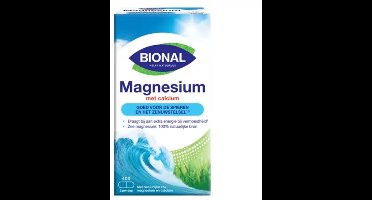 Bional Natuurlijk Zee Magnesium met Calcium - 3 x 40 capsules - Voordeelverpakking