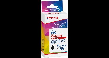 Edding Inktcartridge vervangt Canon PG-560 XL Compatibel Zwart EDD-636 18-636