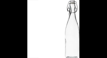 Fles met met stop wit 500ml
