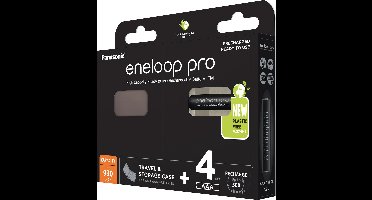 Panasonic Eneloop Pro 4x AAA 930mAh - Blister Van 4 + Doos