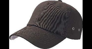Atlantis Actie 6 Paneel Chino Baseball Cap (Pakket van 2) (Bruin)