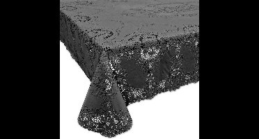 Tafelkleed Amira Vinyl 152x228cm dark grey
