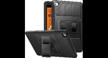 iPad mini 5 (2019) Rugged Case hoesje - Just in Case - Effen Zwart - Kunststof