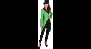 Magic Design Slipjas Dames Polyester Groen Maat 38