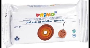 Primo Boetseerklei 1000 Gram Junior Terracotta