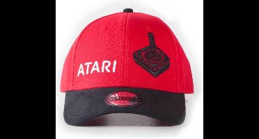 Atari Verstelbare pet Logo & Joystick Rood/Zwart