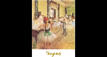 Kunstdruk Edgar Degas - La classe de danse 24x30cm