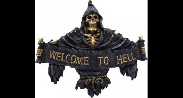 Nemesis Now Muurdecoratie Welcome To Hell Multicolours