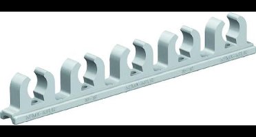 OBO klemzadel 5-voudig grijs