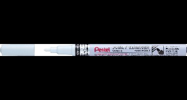 Pentel MMP10-W Olie Marker - Wit, Rond - Permanent
