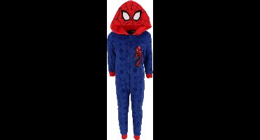 Spiderman Onesie - Maat 110/116 - Polyester - Blauw - Jongens