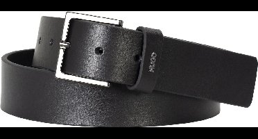 HUGO leren heren riem - zwart