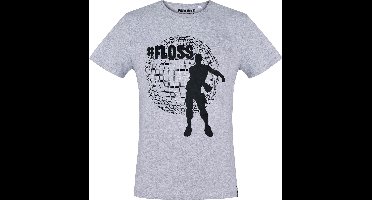 Fortnite T-shirt met korte mouw - licht-grijs - Maat XXL