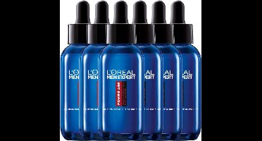 L'Oréal Men Expert Power Age Serum - 6 x 30 ml - Voordeelverpakking