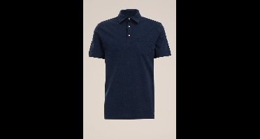Van Gils Heren Slim fit gemêleerde polo