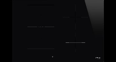 SMEG Inductiekookplaat - SI1M4744D - Zwart - 75 cm - 4 zone(s)