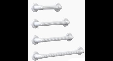 Handgreep muurbeugel met ribbelstructuur : Lengte: 30 cm