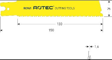 Reciprozagen RC961 / (VPE 5 stuks) - 5259961
