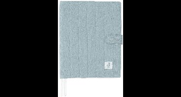 Jollein Baby Groeiboekje Hoes Hydrofiel - 23x17cm - Sea Green