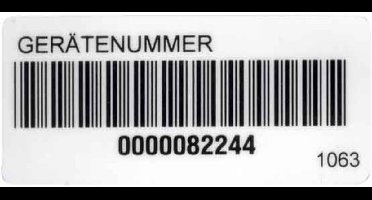 Beha Amprobe 2389952 1063D Sticker 1 stuk(s)