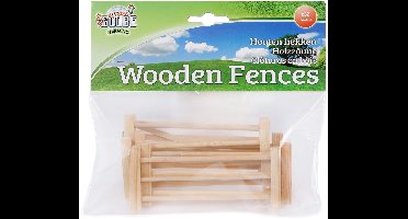 Kids Globe Houten Hekken 1:32, 6st.