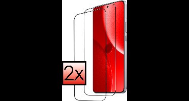Screenprotector - 2 Stuks - Geschikt voor Xiaomi 15 Ultra - Full Cover - Beschermglas - Gehard Glas - Tempered Glass - Screen Protector