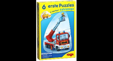 Puzzel - Eerste puzzels - Voertuigen - 2/2/3/3/4/4st.