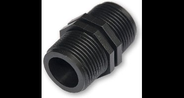 PP dubbele nippel 1/2