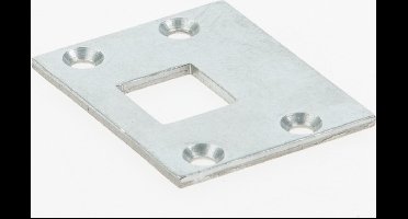 Nemef Platte Sluitplaat - 13 mm