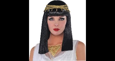 Amscan Pruik Egyptische Koningin 32 Cm Synthetisch Zwart