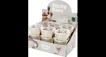 Sticky Base - Plakbasis - Kleefmiddel - Kleefbasis - Kleefstof - Sticky Gel - 200 gr - 18 Stuks