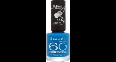 Rimmel London 60 Seconds Finish Nagellak - 840 Blue