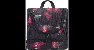 NITRO Travel Kit Toilettas 25 cm - 6 L - Ritssluiting - black rose