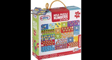 Grafix Gigantische Cijfers Activiteiten Puzzel 88x58,5 cm