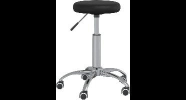 vidaXL - Massagekruk - kunstleer - zwart