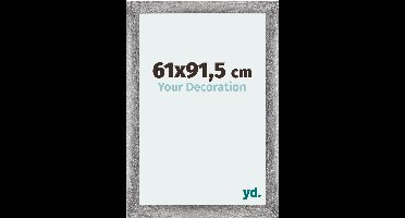 Your Decoration - Fotolijst 61x91,5 cm - MDF - Grijs Geveegd - Mura