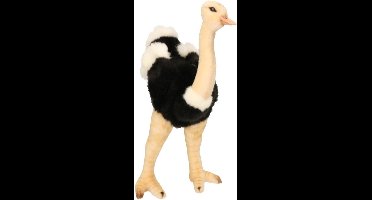 Hansa pluche struisvogel knuffel 32 cm
