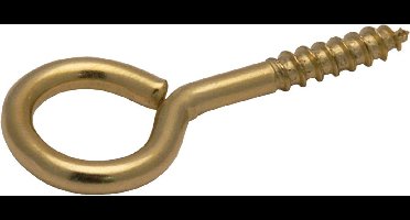 GebuVolco 001 schroefoog 4.00x30x14 mm ijzer vermessingd 001.03014.2020