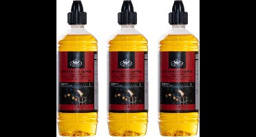 3x stuks bio citronella lampenolie/fakkelolie 750 ml - Anti Muggen