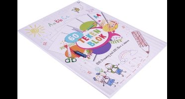 Grafix Tekenblok A4 Junior 21 X 29,7 Cm Wit 60 Vellen