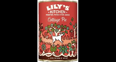 Lilys Kitchen Hondenvoer - Blik - Cottage Pie - 6 x 400 g