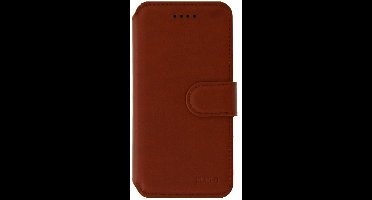 Ntech Hoesje Geschikt Voor Samsung Galaxy S10 Luxe Portemonnee hoesje Furlo Design met Sta-Functie - Bruin