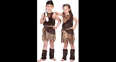 Holbewoner kostuum voor kinderen