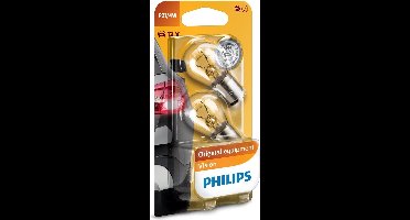 Philips Autolamp Signaallampen P21/4w Premium 12v Rood 2 Stuks